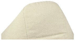 Brązowy worek do siedzenia z materiału bouclé Snug 100 – SLOWDOWN