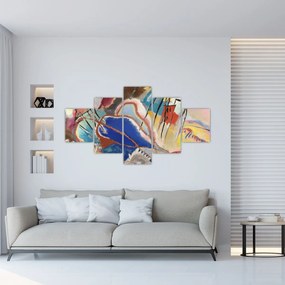 Obraz -  Vasily Kandinsky, Improvisation No. 30 (Cannons), reprodukcje (125x70 cm)