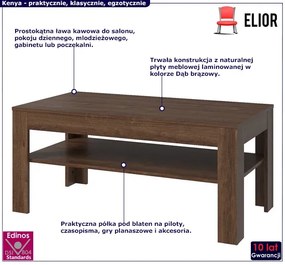 Dwupoziomowa ława kawowa A8-K23
