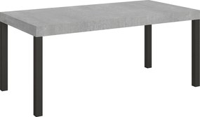 Stół rozkładany 200/304x90 cm Everyday cementu nogi antracytowe