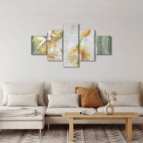 Obraz - Kwitnące kaktusy (125x70 cm)