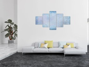 Obraz - Mandale w niebieskim (125x70 cm)
