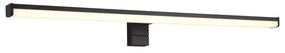 Kinkiet LED w kolorze matowej czerni (dł. 60 cm) Lino – Trio
