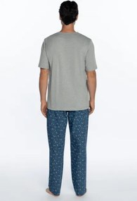 Piżama męska THEODOR S Szary