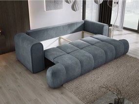 Sofa COCO z funkcja spania i pojemnikiem SZARY CLOUD 84