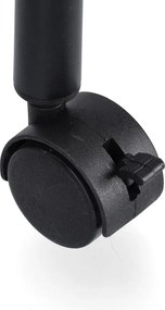 Mobilny wieszak na ubrania z regulowaną wysokością