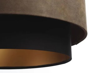 Brązowa nowoczesna lampa wisząca nad stół - 3X S429 C8-P24