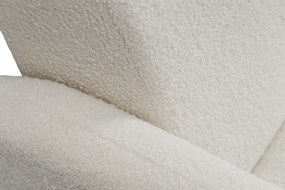 Wersalka Linda rozkładana do salonu - beżowa boucle Lambi 8