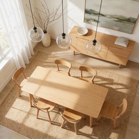 Krzesło w dekorze dębu Roxby – Actona