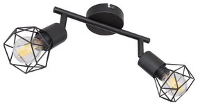 Globo - LED punktowe XARA 2xE14/6W/230V czarne