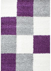 Fioletowo-szary dywan 80x150 cm Life – Ayyildiz Carpets