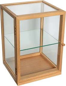 Witryna w dekorze dębu w naturalnym kolorze 30x42x30 cm Poetic – Hübsch