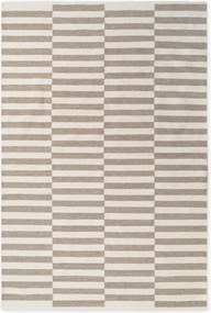 Biały/szary wełniany dywan dwustronny/tkany ręcznie 200x300 cm Vika – Hanse Home
