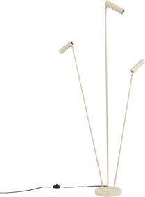 Nowoczesna lampa podłogowa beżowa 3-punktowa GU10 35mm - Thomas