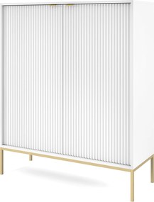 Komoda STELLARE 104 cm do Salonu Sypialni Biały