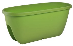 Gardenico Doniczka balkonowa na poręcz Balconia OVI zielony, śr. 60 cm, śred. 60 cm
