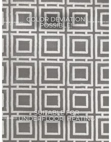 Szaro-kremowy dywan 200x280 cm Perles Howlite – Elle Decoration