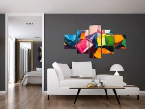 Obraz - Kolorowe kostki (125x70 cm)
