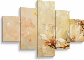 Obraz - Kwiaty (125x70 cm)