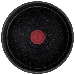 Garnki zestaw z nieprzywierającą powierzchnią/z odpinaną rączką 3 szt. aluminiowe odpowiednie na indukcję INGENIO Black stone L3998902 – Tefal