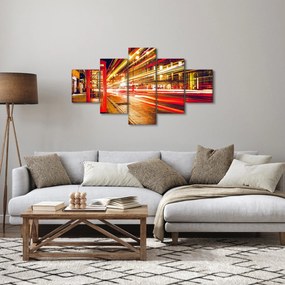 Obraz czerwonej budki telefonicznej w Londynie (125x70 cm)