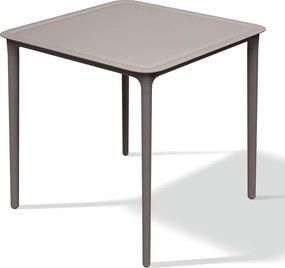 Plastikowy stół do ogrodu Rimo 80, kwadratowy