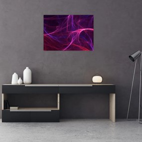 Abstrakcyjny obraz krzywych (70x50 cm)