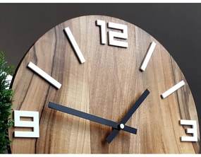 Zegar na ścianę nowoczesny efektowny okrągły cichy do kuchni salonu pokoju