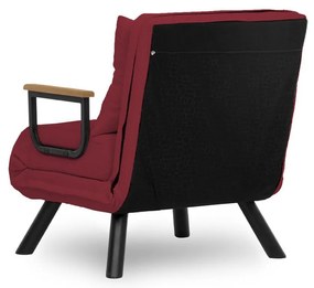 Fotel Sando Single Maroon