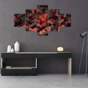 Obraz - Futurystyczna abstrakcja (125x70 cm)