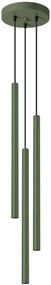 Stylowa zielona lampa wisząca w nowoczesnym stylu - 4X M087 T5-G34