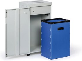 Niszczarka przemysłowa mikrościnkowa MDM215-60L, 15 arkuszy, 60 l, metalowa obudowa