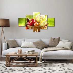 Obraz - Warzywa (125x70 cm)