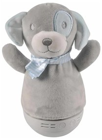 LED RGB lampka nocna dla dzieci z melodią 3xAAA/5V piesek