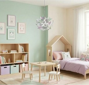 Żyrandol dziecięcy z plastikowym kloszem ø 50 cm Butterfly – Reality