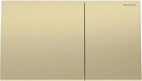 Geberit 115.622.QF.1 - Przycisk spłukujący Sigma70 25x14,6 cm szczotkowany mosiądz