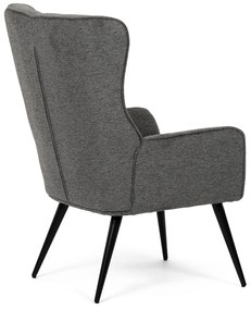 Fotel relaksacyjny 315 GREY2, ciemnoszary