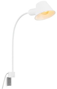 Briloner 2079-016 - Elastyczna lampa naścienna 1xE27/10W/230V biały