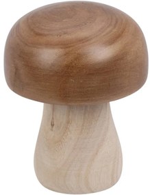 Drewniana figurka grzybek, 15 cm