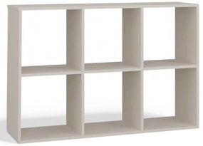 Beżowy regał nowoczesny kaszmir 4x T8-W78