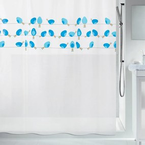 Zasłona prysznicowa 180x200 cm Birdy – Spirella