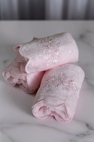 Mały ręcznik SILVIA 30x50cm Śmietankowy