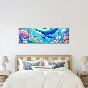 Obraz – Podwodny świat (170x50 cm)