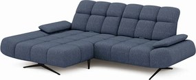 Elegancki narożnik MORENO S z funkcją w tkaninie ARAGON 79 WERSAL