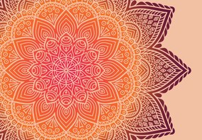 Fototapeta - Jasna mandala (196x136 cm)