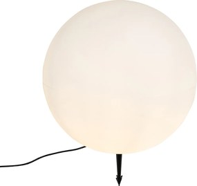 Inteligentna lampa zewnętrzna biała 56 cm włącznie z WiFi A60 IP65 - Nura