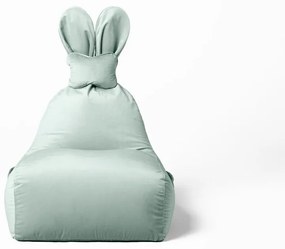 Miętowy dziecięcy worek do siedzenia Funny Bunny – The Brooklyn Kids