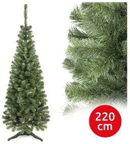 Choinka bożonarodzeniowa SLIM 220 cm jodła