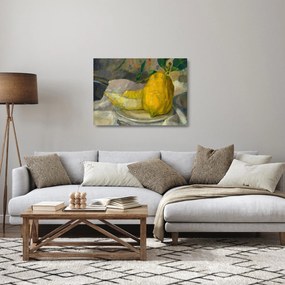 Obraz na szkle - French 19th Century, Melon and Lemon, reprodukcje (70x50 cm)