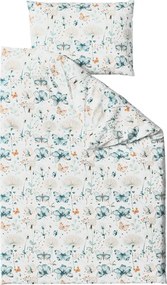 PrzytulneMieszkanie.pl PrzytulneMieszkanie.pl Pościel krepowa do łóżeczka Renforcé ELIVINE biała Rozmiar pościeli: 45 x 65 cm | 90 x 140 cm